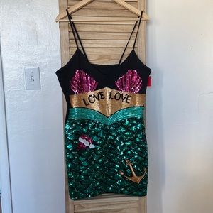 Vintage sequin dress